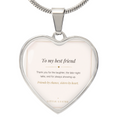 To My Best Friend Necklace