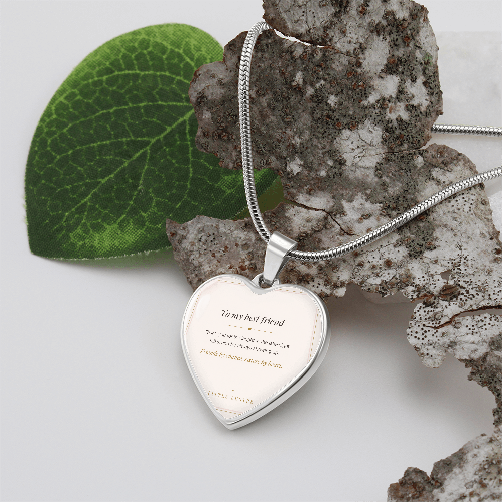 To My Best Friend Necklace