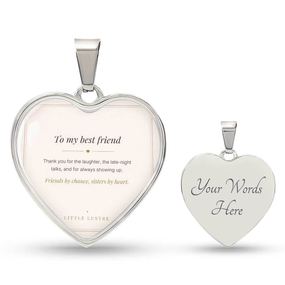 To My Best Friend Necklace