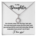 To My Daughter Necklace