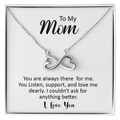 To My Mom Necklace