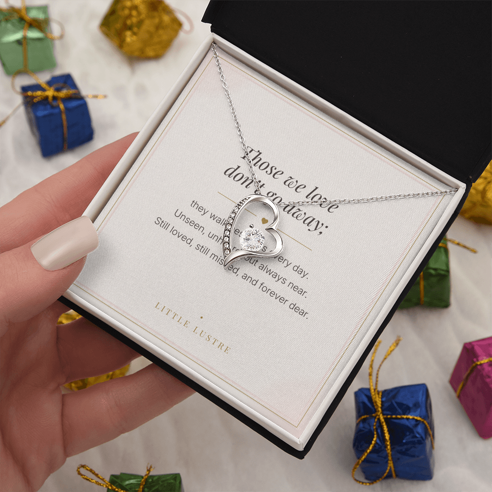 In Memory of Mom Keepsake Necklace
