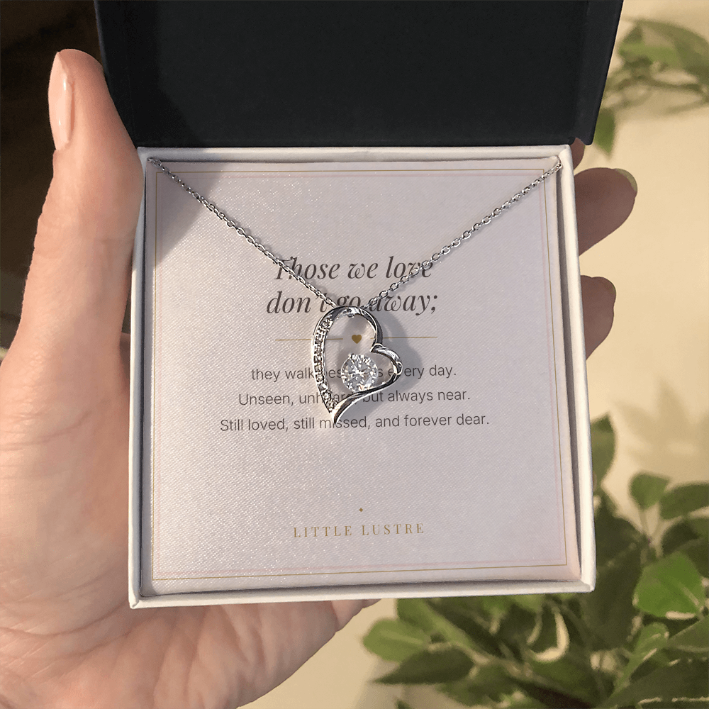 In Memory of Mom Keepsake Necklace
