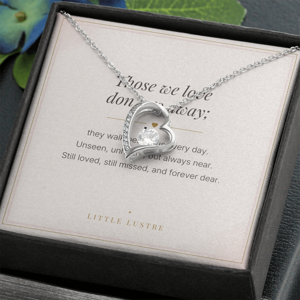 In Memory of Mom Keepsake Necklace